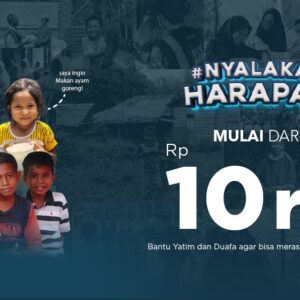 Bantu #NyalakanHarapan untuk Anak Indonesia